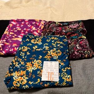 Lularoe Leggings, TC, 3 pairs